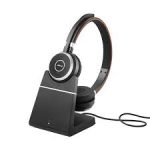 Jabra Evolve 65 SE Stereo Headset with Link 380a USB-A with Stand (6599-833-399)