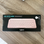 Logitech MX Keys Mini Minimalist Wireless Illuminated Keyboard Pale Gray (920-010500)